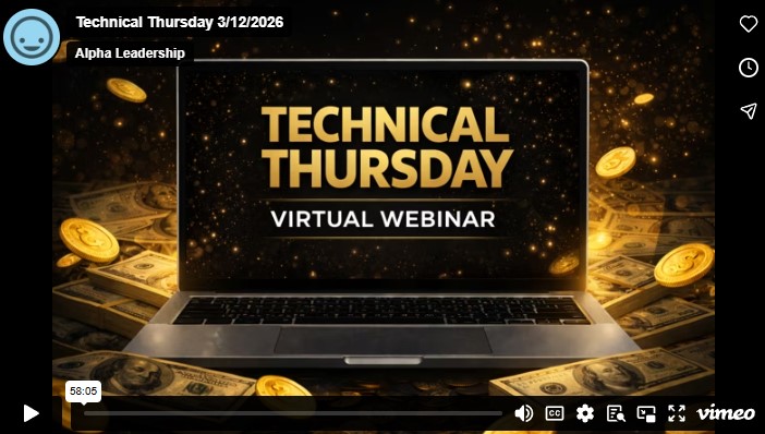 Technical Thursday 3/12/2026
