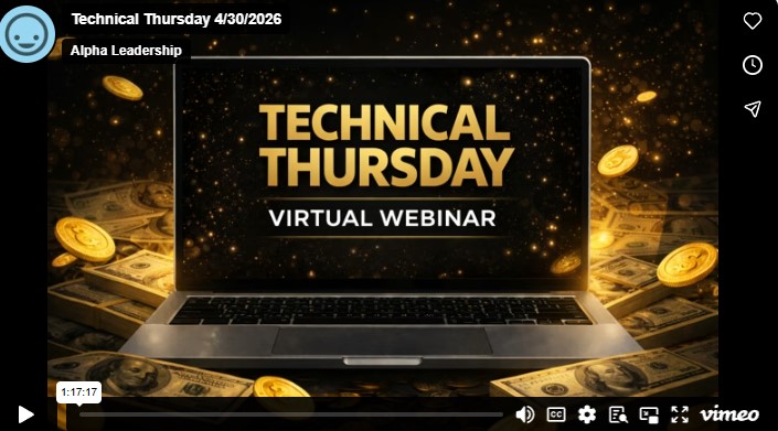Technical Thursday 4/30/2026