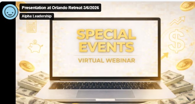 Presentation at Orlando Retreat 3/6/2026